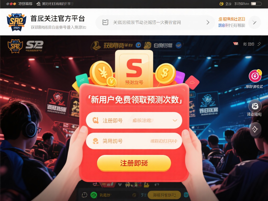 首先，关注官方平台的活动是获取电竞竞猜白嫖号的重要
