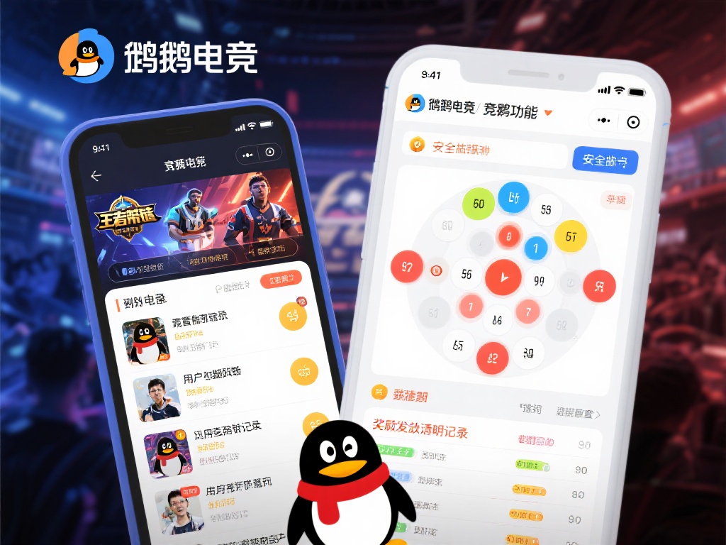 首先，企鹅电竞的竞猜功能覆盖了多种热门赛事，无论是